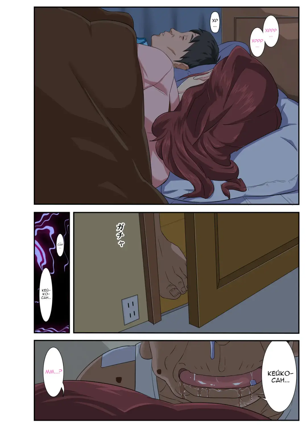 Kyojiri Tsuma Keiko to Zetsurin! Sukebe Jii Fhentai - Page 3