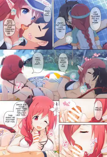 [Midorinocha] Colorful Connect 4th:Dive Fhentai - Page 6