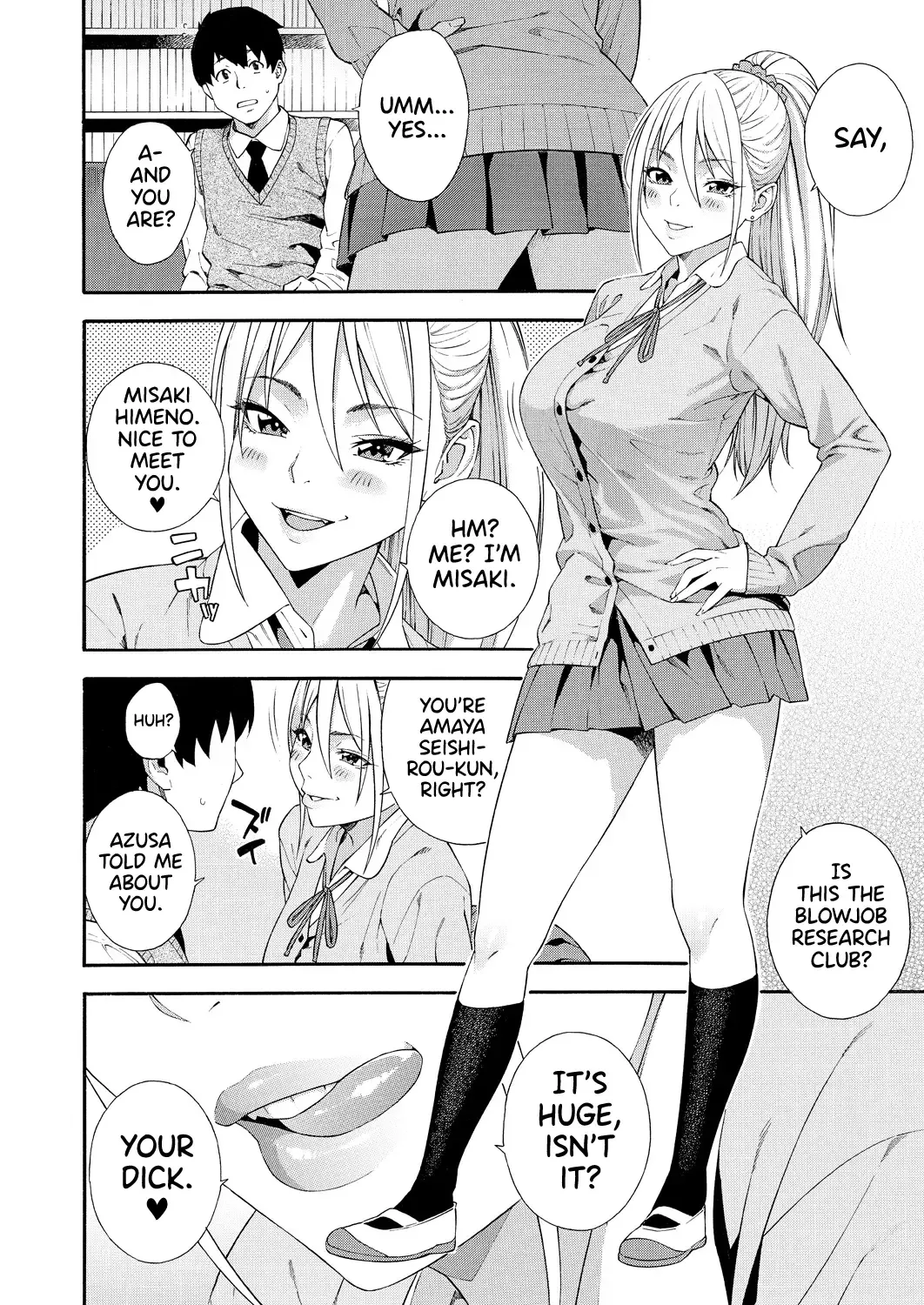 [Zonda] Fellatio Kenkyuubu Ch. 2 | Blowjob Research Club Ch. 2 Fhentai - Page 10