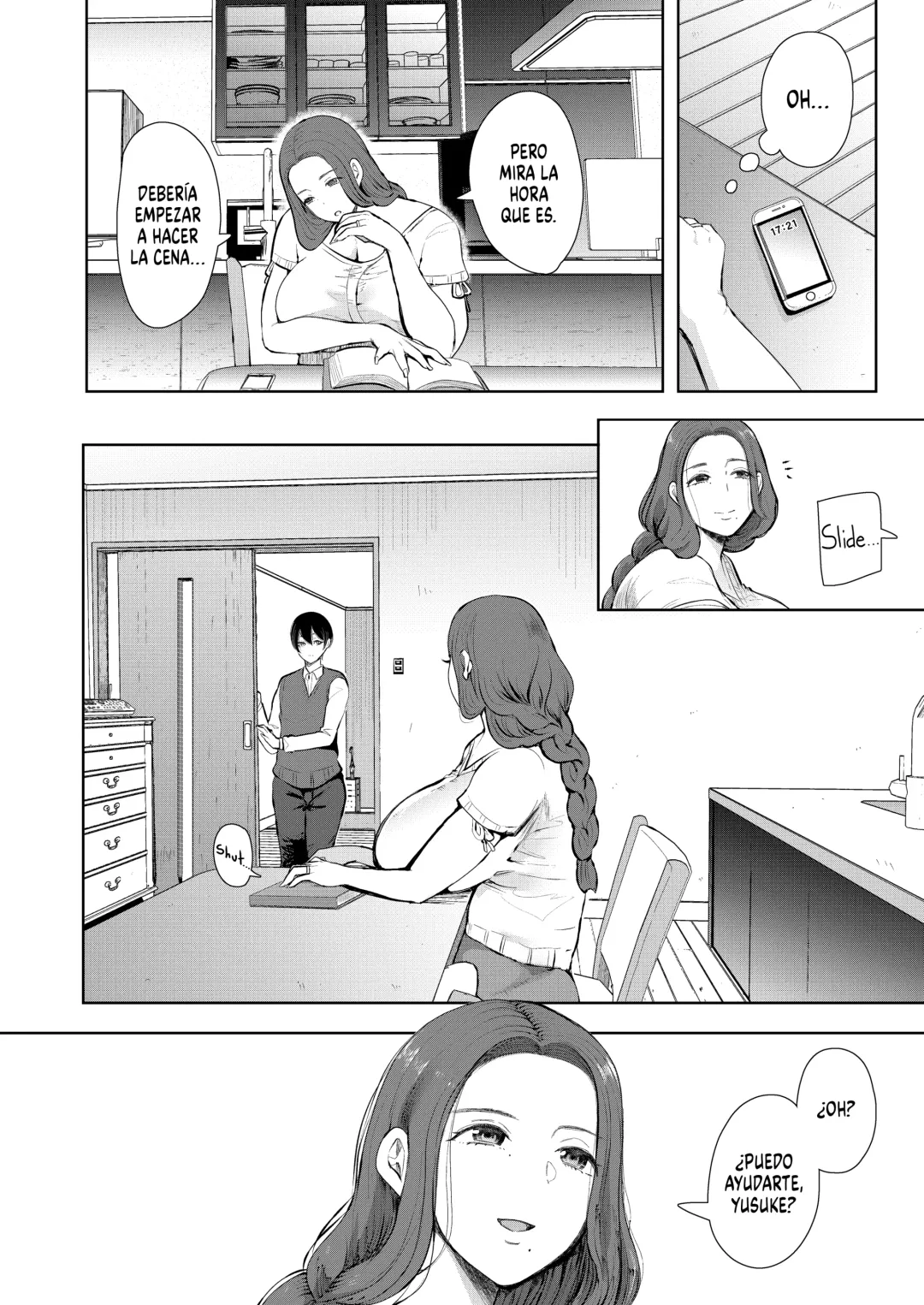 [Shomu] Mukashi no Uwaki Aite no Ko ga Jitsu wa Watashi no Musuko no Doukyuusei de - El Hijo de mi Ex-Amante es el Amigo de mi Hijo Fhentai - Page 11