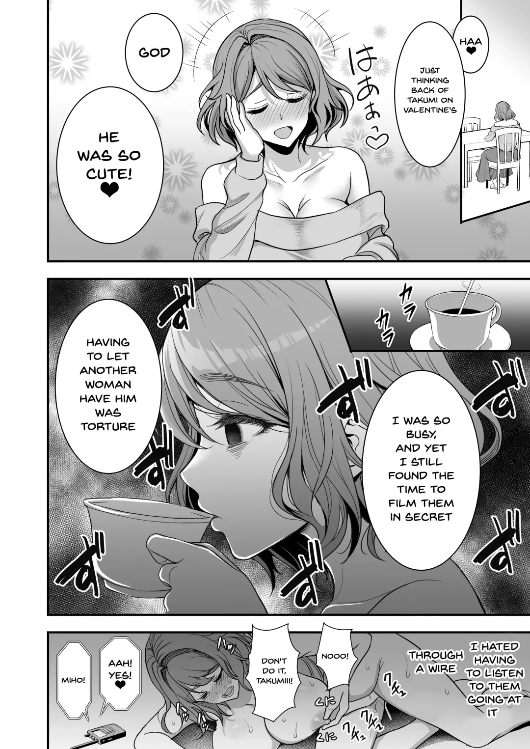 [Son Yohsyu] Toshiue Zuma no Yawaraka na Torikago ~Ore ga Joushi no Tsuma to Uwaki shite mo Tenohira no Ue~ | An Older Wife's Gentle Trap Fhentai - Page 47