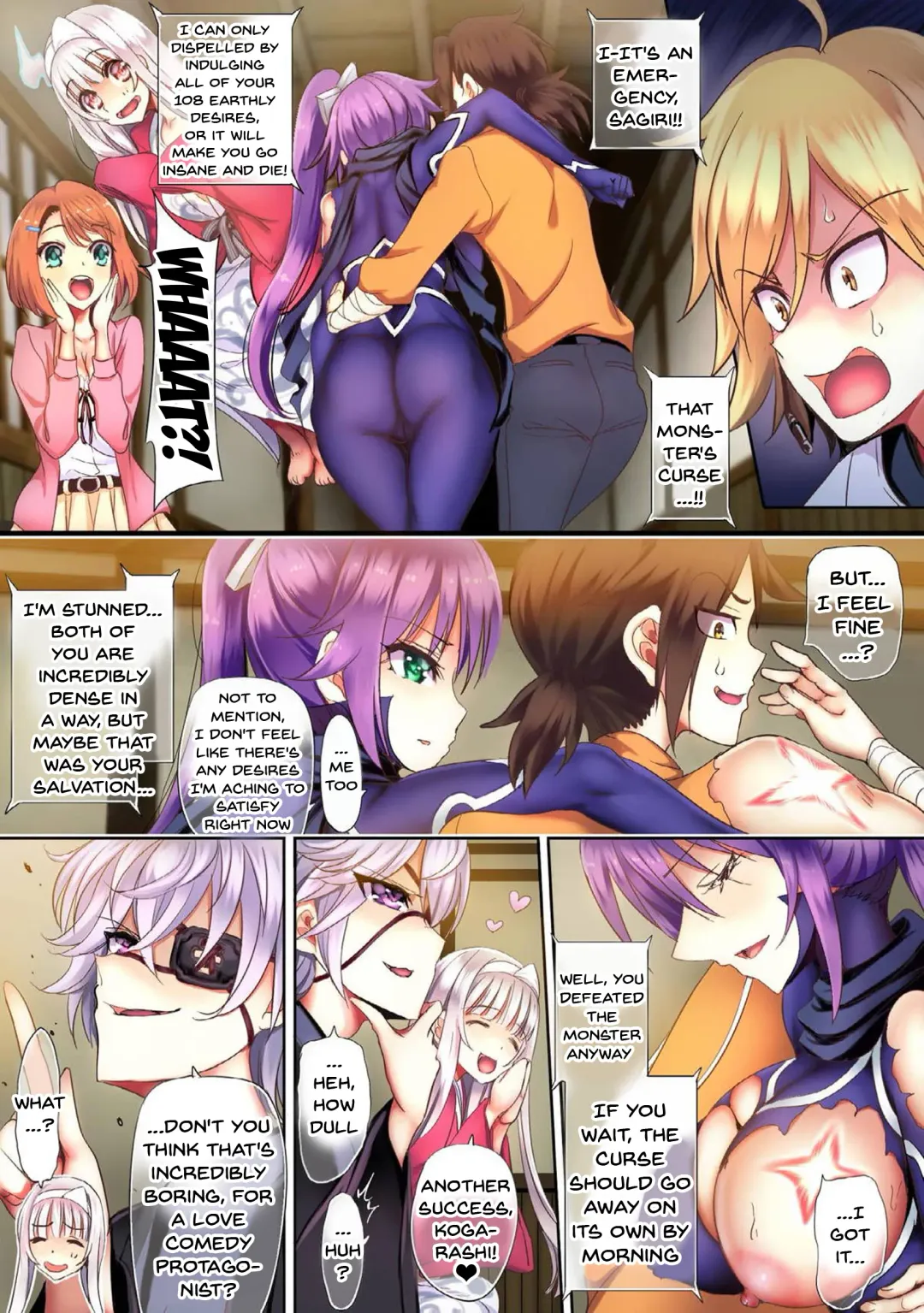 [Sadokko] Harem Shujinkou ga Nakadashi Hyakuhappatsu Kimenakya Bokki Osamaranai!! | Unless This Harem Protagonist Can Cum 100 Times He Won't Be Able To Stop Being Hard!! Fhentai - Page 4