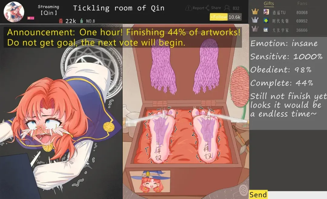 AQING - 菜菜氢的直播间 English Fhentai - Page 61