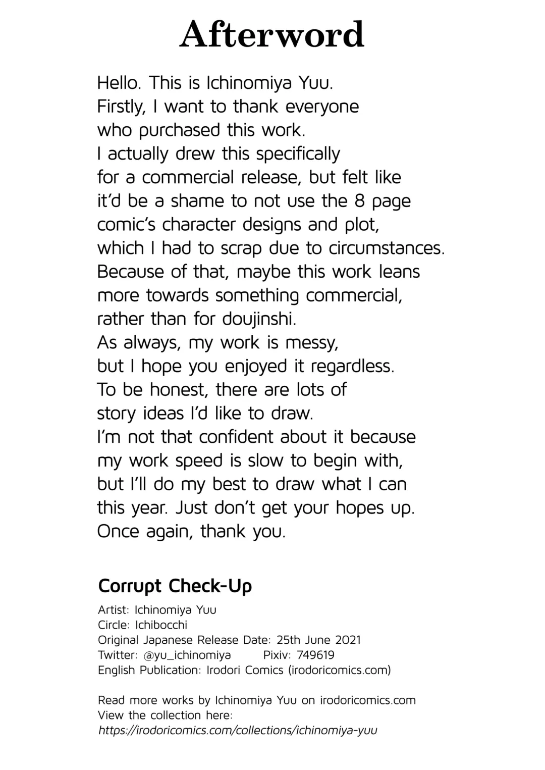 [Ichinomiya Yuu] Akutoku Iin | Corrupt Check-Up (decensored) Fhentai - Page 36