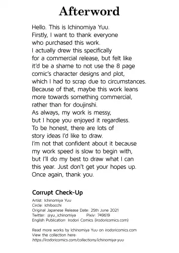 [Ichinomiya Yuu] Akutoku Iin | Corrupt Check-Up (decensored) Fhentai - Page 36