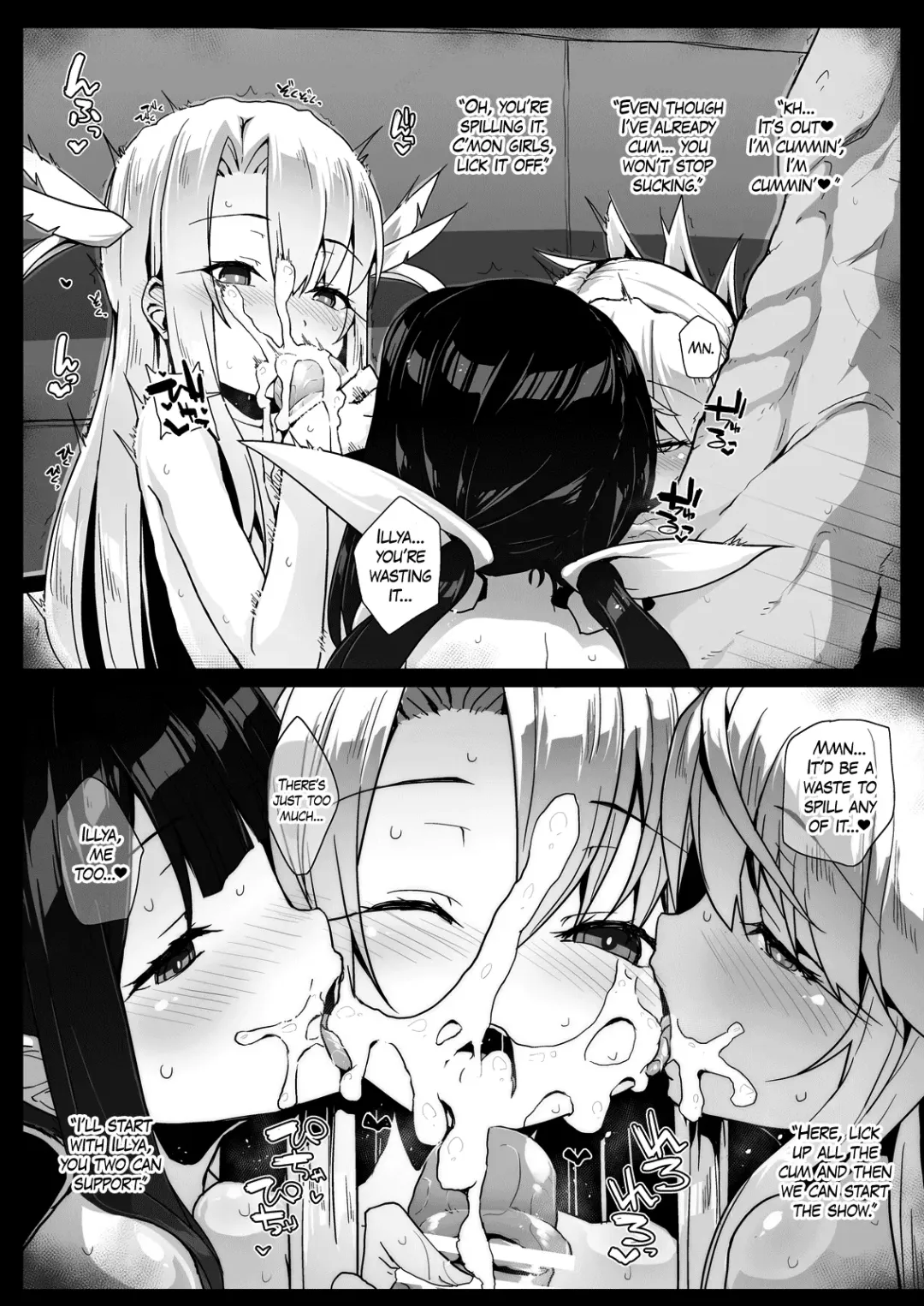 [Rougetu] Prisma Sanshimai to Chaldea Kase-ya Oji-san | Three Prisma Sisters vs. The Dirty Old Man of Chaldea Fhentai - Page 8