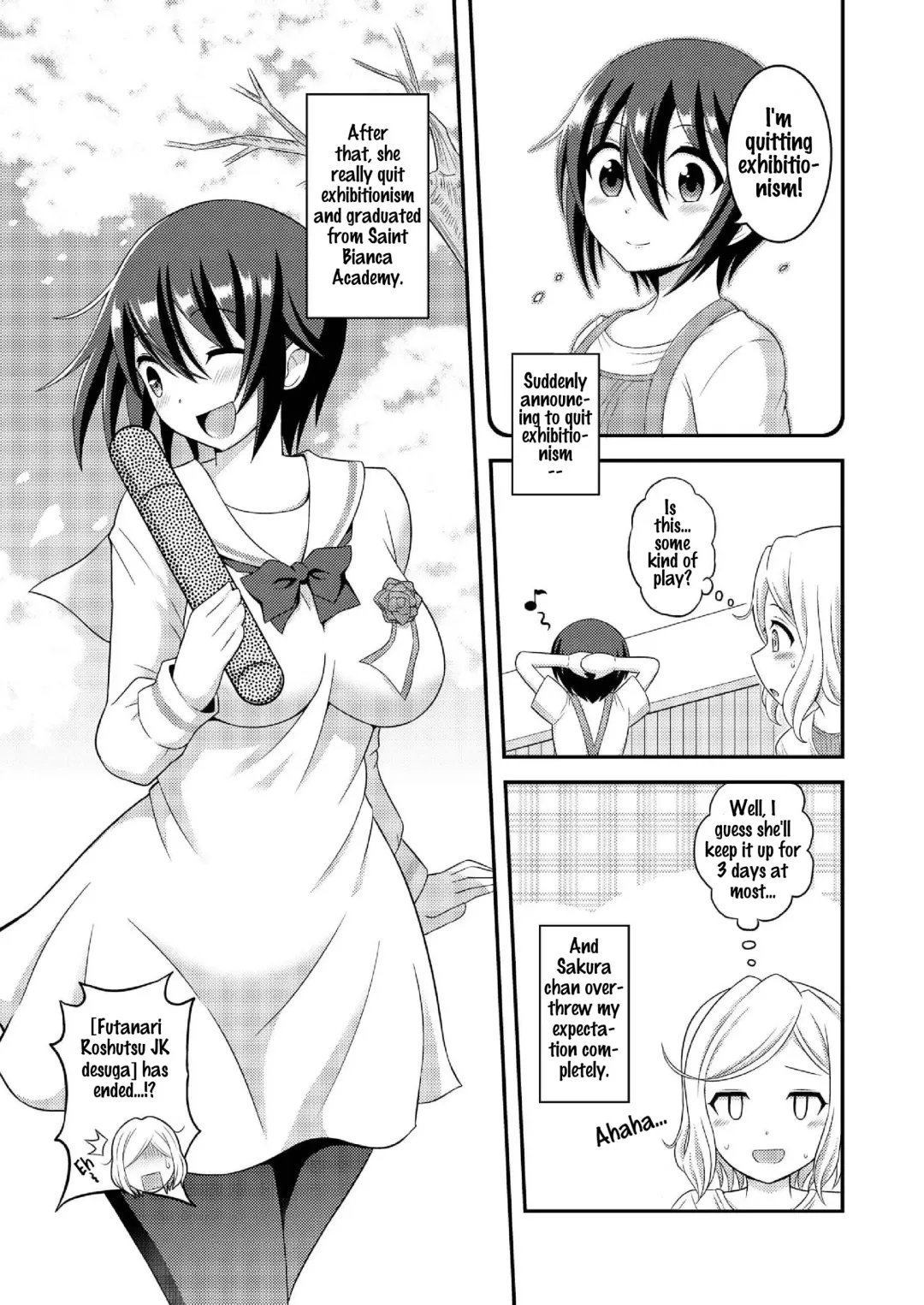 [Yuzu Ramune] Futanari Roshutsu JK desu ga? 10 Fhentai - Page 5