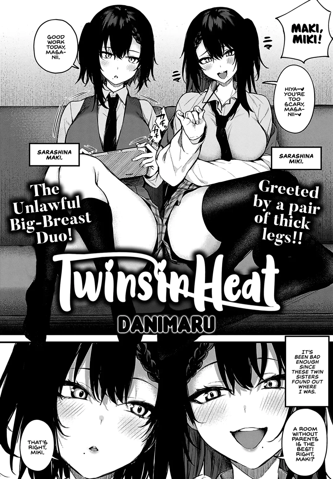 [Danimaru] Futagomori | Twins in Heat Fhentai - Page 2