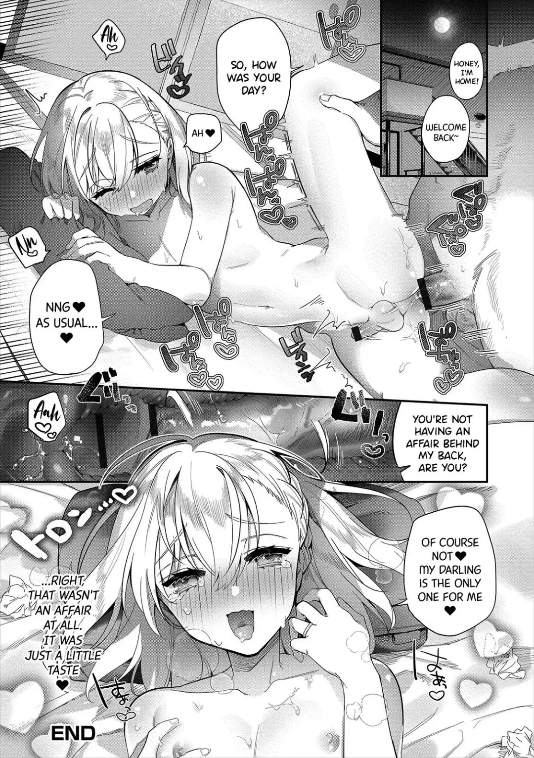 [Hagiyoshi] Hitozuma♂ Gogo no Sakusei Ajimi Special | A Wife♂'s Afternoon Cum-Tasting Special Fhentai - Page 16
