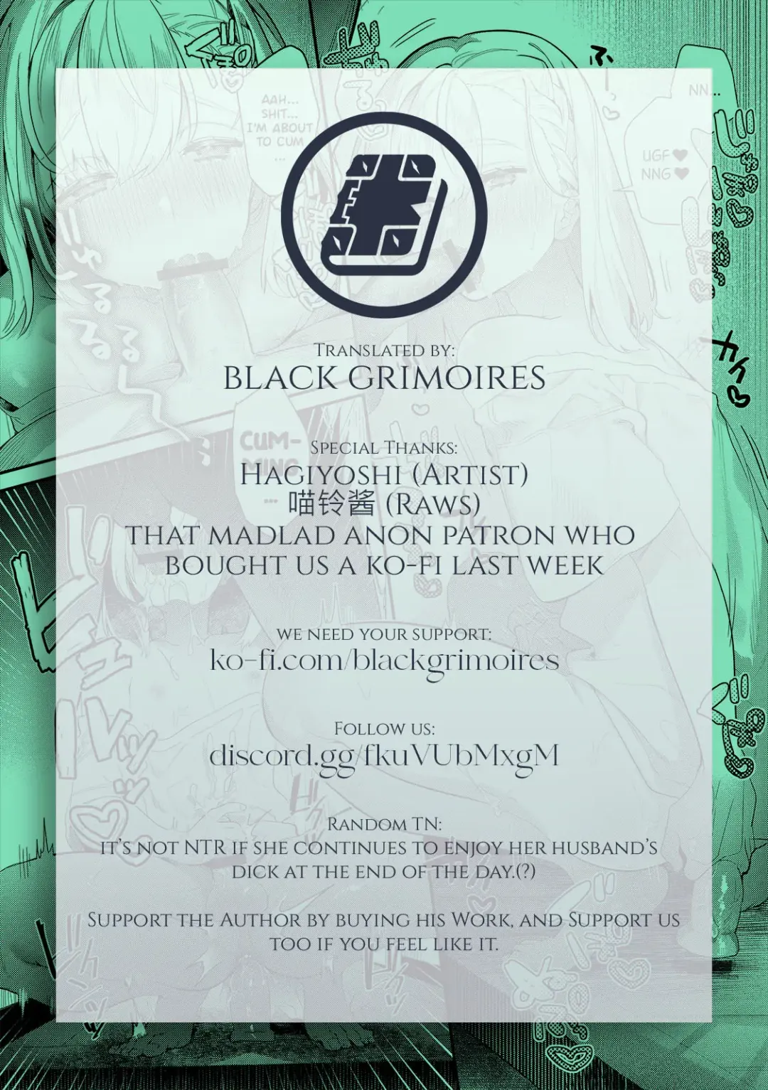 [Hagiyoshi] Hitozuma♂ Gogo no Sakusei Ajimi Special | A Wife♂'s Afternoon Cum-Tasting Special Fhentai - Page 17