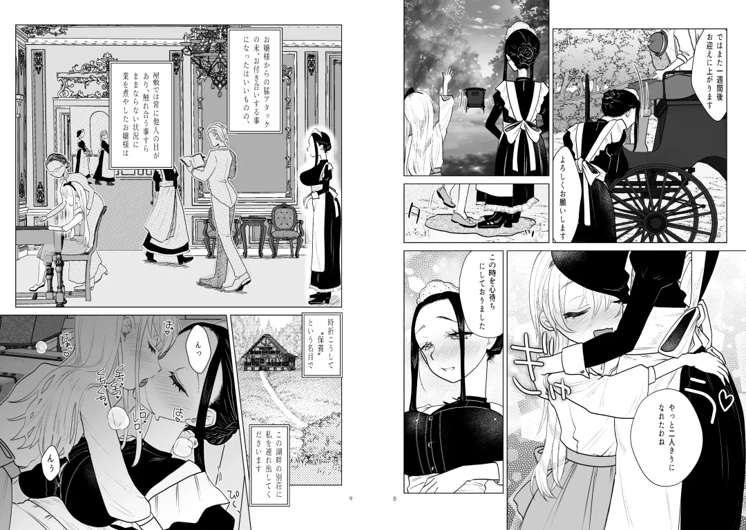 [Serakichi.] Ojou-sama to Meido no Himeyaka naru Kyouraku Fhentai - Page 6
