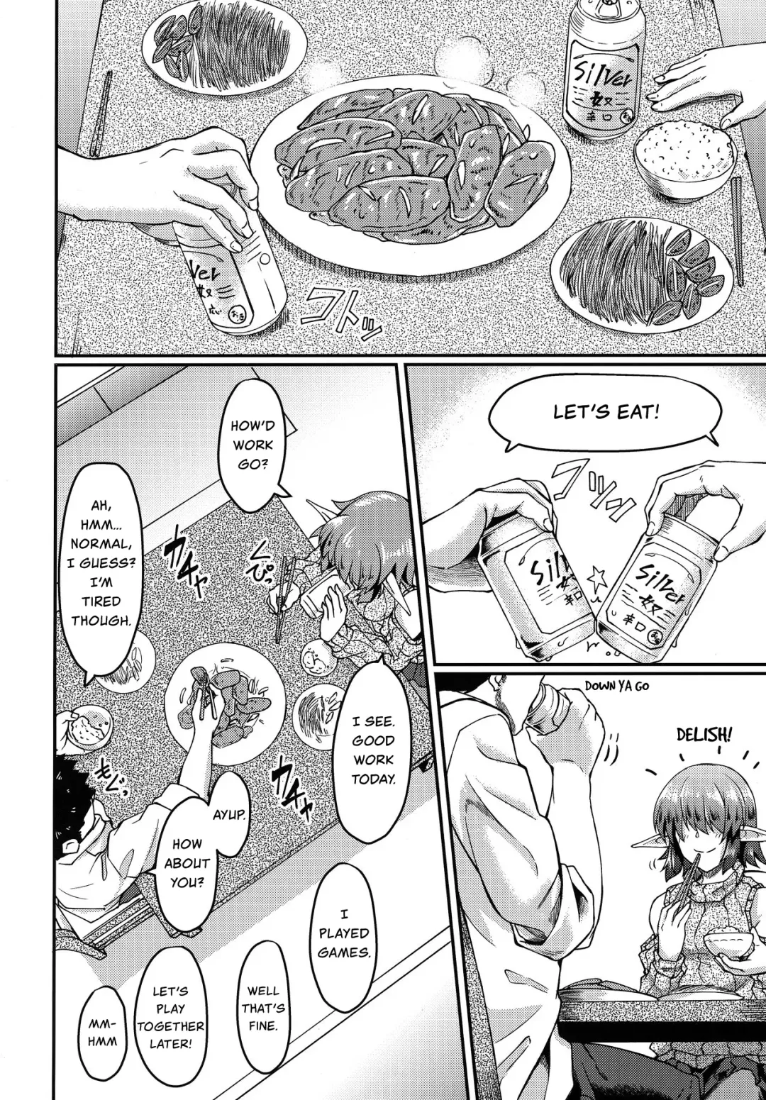 [Hirano Kawajuu] Mekakure Elf-san no Iru Seikatsu | Living with an Elf Whose Hair Hides Her Eyes Fhentai - Page 3