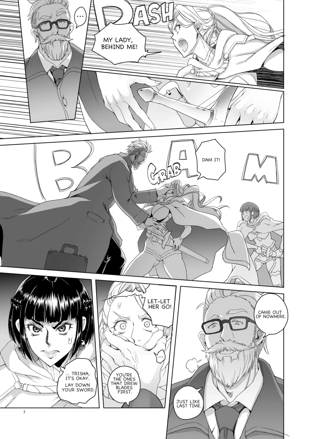 [Asaki Takayuki] Onnakishi Rael to Suzuiro no Mori no Kiba 2 | Lady Knight Rahel and The Silvery Forest Fang 2 (decensored) Fhentai - Page 6