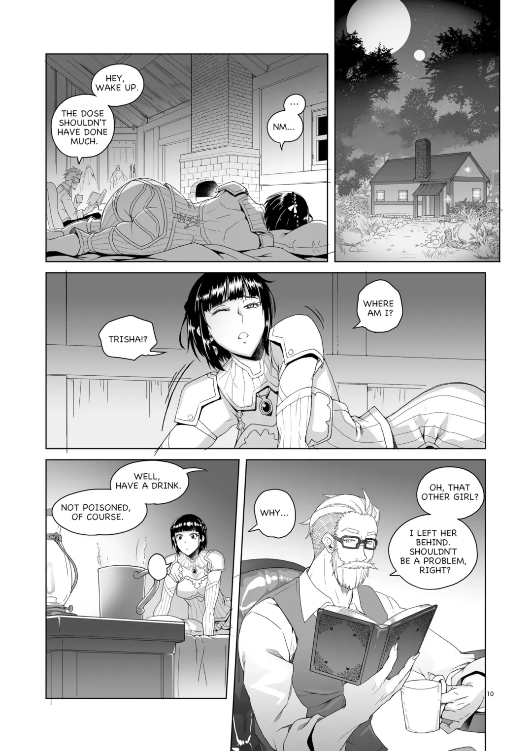 [Asaki Takayuki] Onnakishi Rael to Suzuiro no Mori no Kiba 2 | Lady Knight Rahel and The Silvery Forest Fang 2 (decensored) Fhentai - Page 9