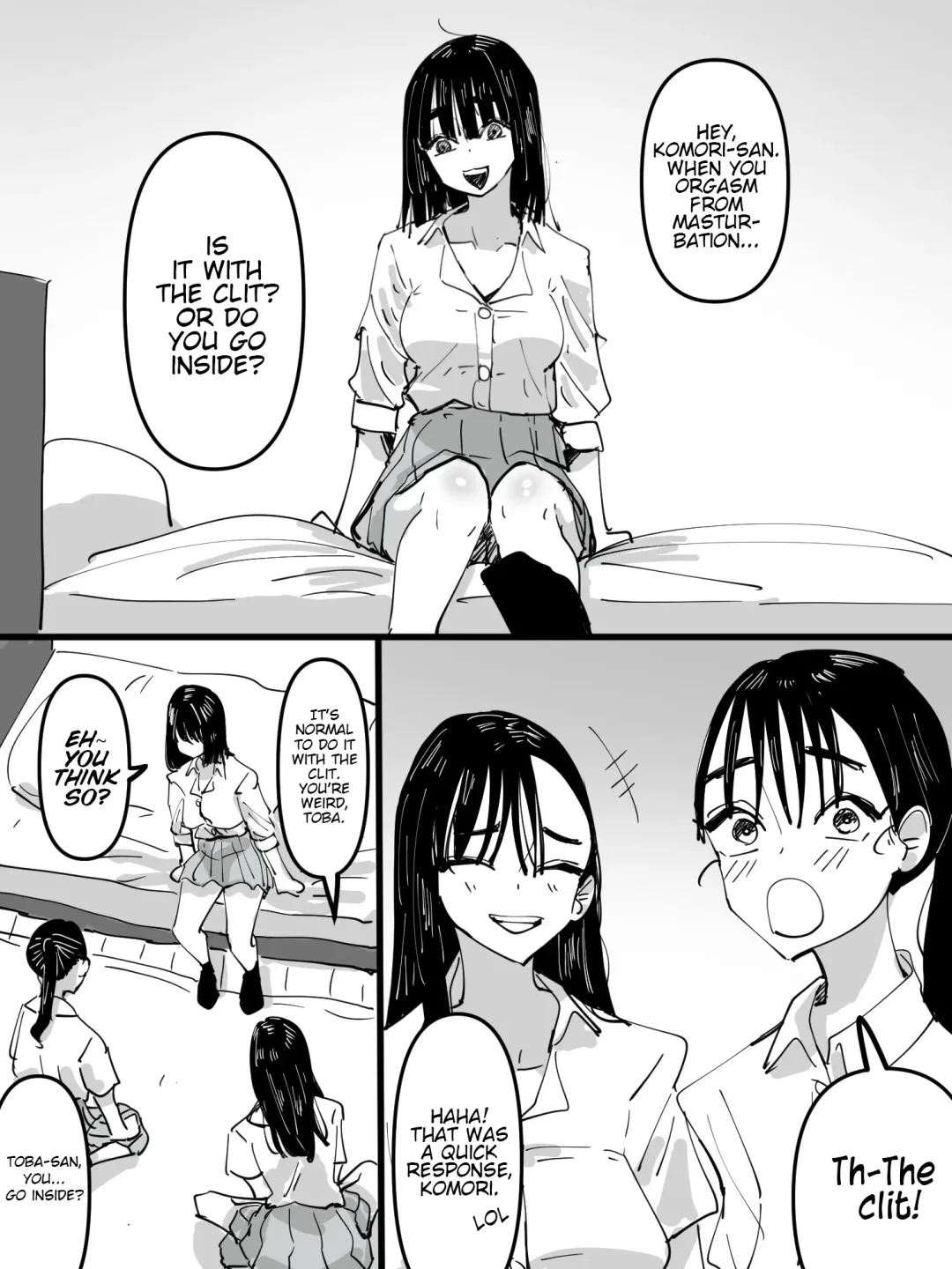[Aweida] I Was Talking About Masturbation With My Friends and Ended Up Actually Crossing the Line Fhentai - Page 1