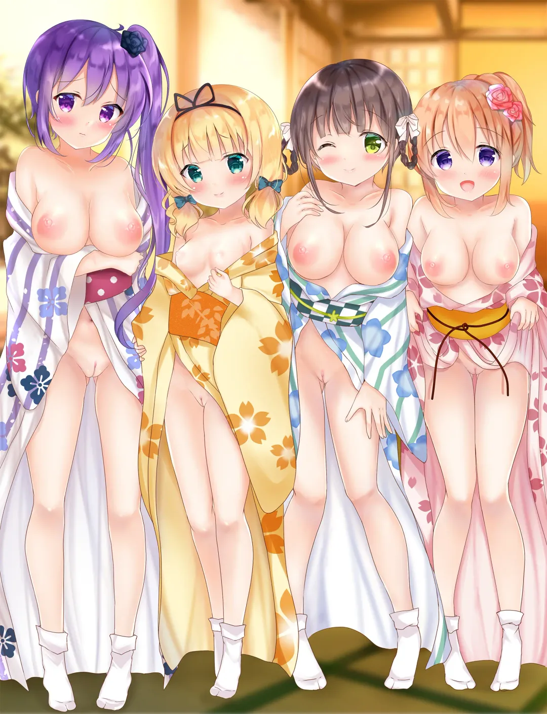 [Rikatan] Pyonpyon Mix! 3 ~Yukata Date Hen~ Fhentai - Page 32