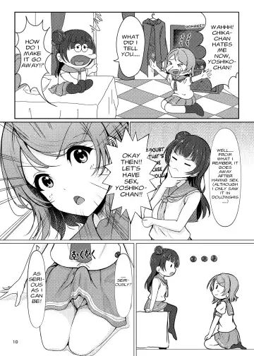 [Amaki] Chinpo wa Doko ni? Kimi no Mata ni! Fhentai - Page 10