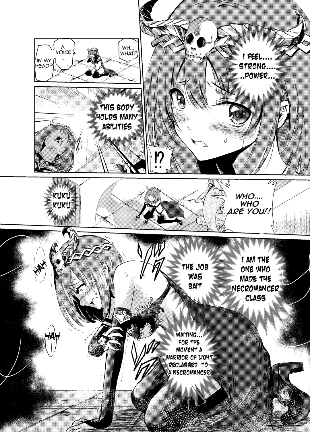 [Tricky] Yami no Yuuwaku -Kindan no Job Change- | The Temptation of Darkness -Forbidden Job Change- Fhentai - Page 12