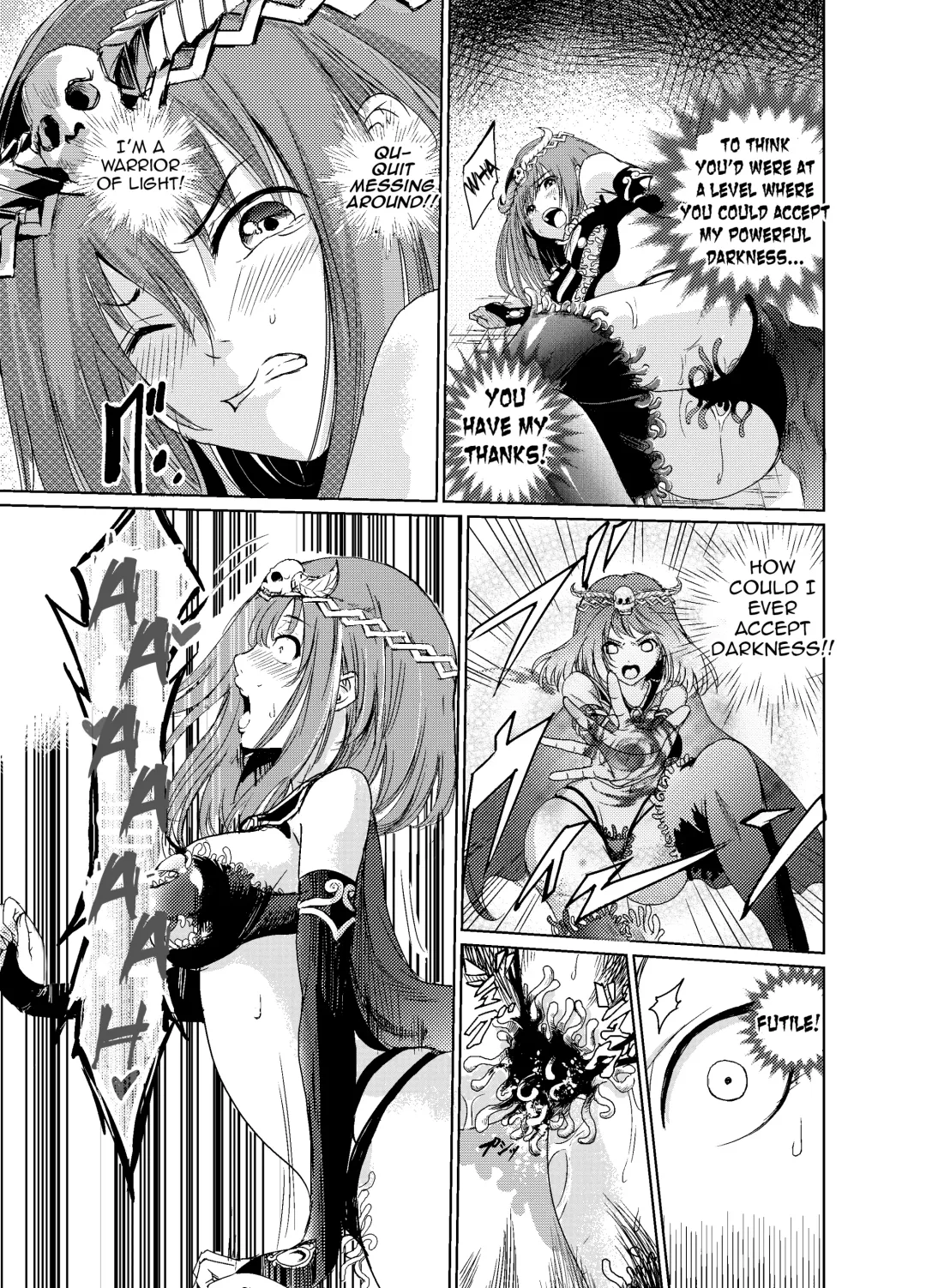 [Tricky] Yami no Yuuwaku -Kindan no Job Change- | The Temptation of Darkness -Forbidden Job Change- Fhentai - Page 15