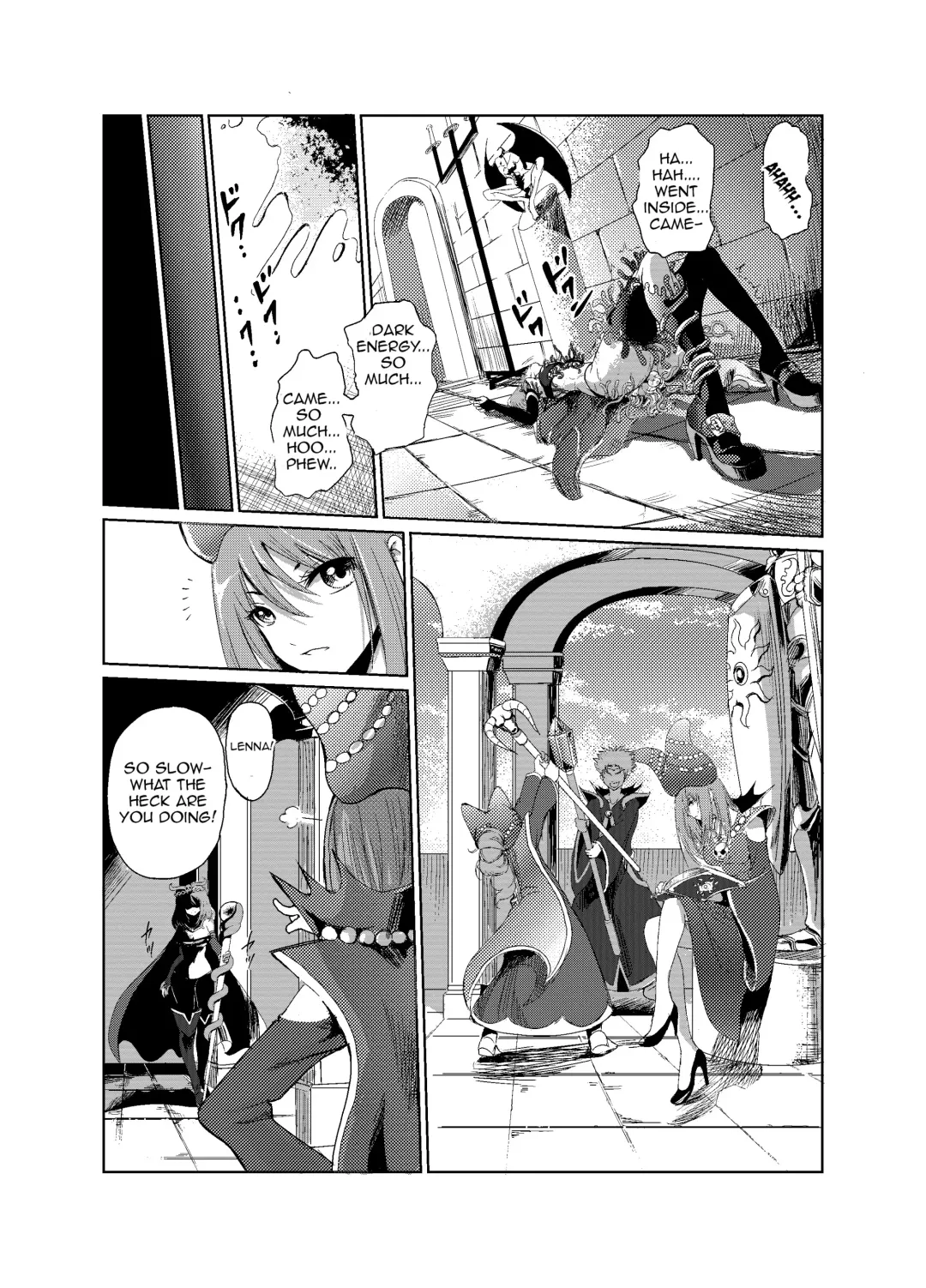 [Tricky] Yami no Yuuwaku -Kindan no Job Change- | The Temptation of Darkness -Forbidden Job Change- Fhentai - Page 36