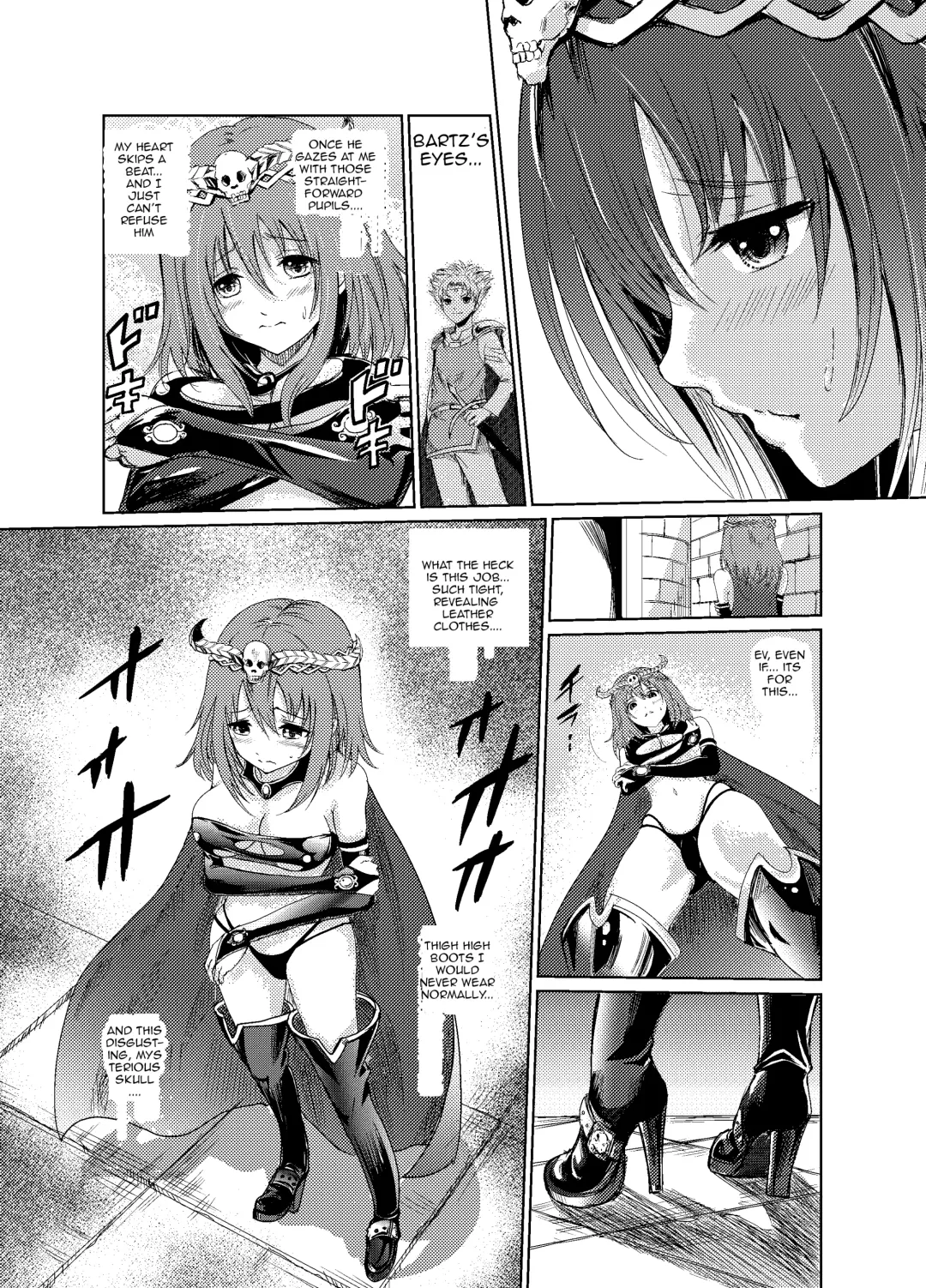 [Tricky] Yami no Yuuwaku -Kindan no Job Change- | The Temptation of Darkness -Forbidden Job Change- Fhentai - Page 9