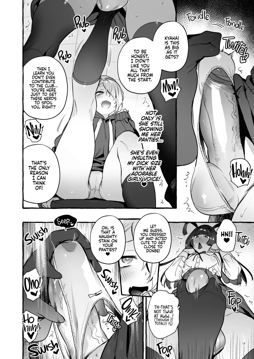 [Itami] OtaCir no KuroGal VS Bokura | Otaku Gyaru VS Us (decensored) Fhentai - Page 9