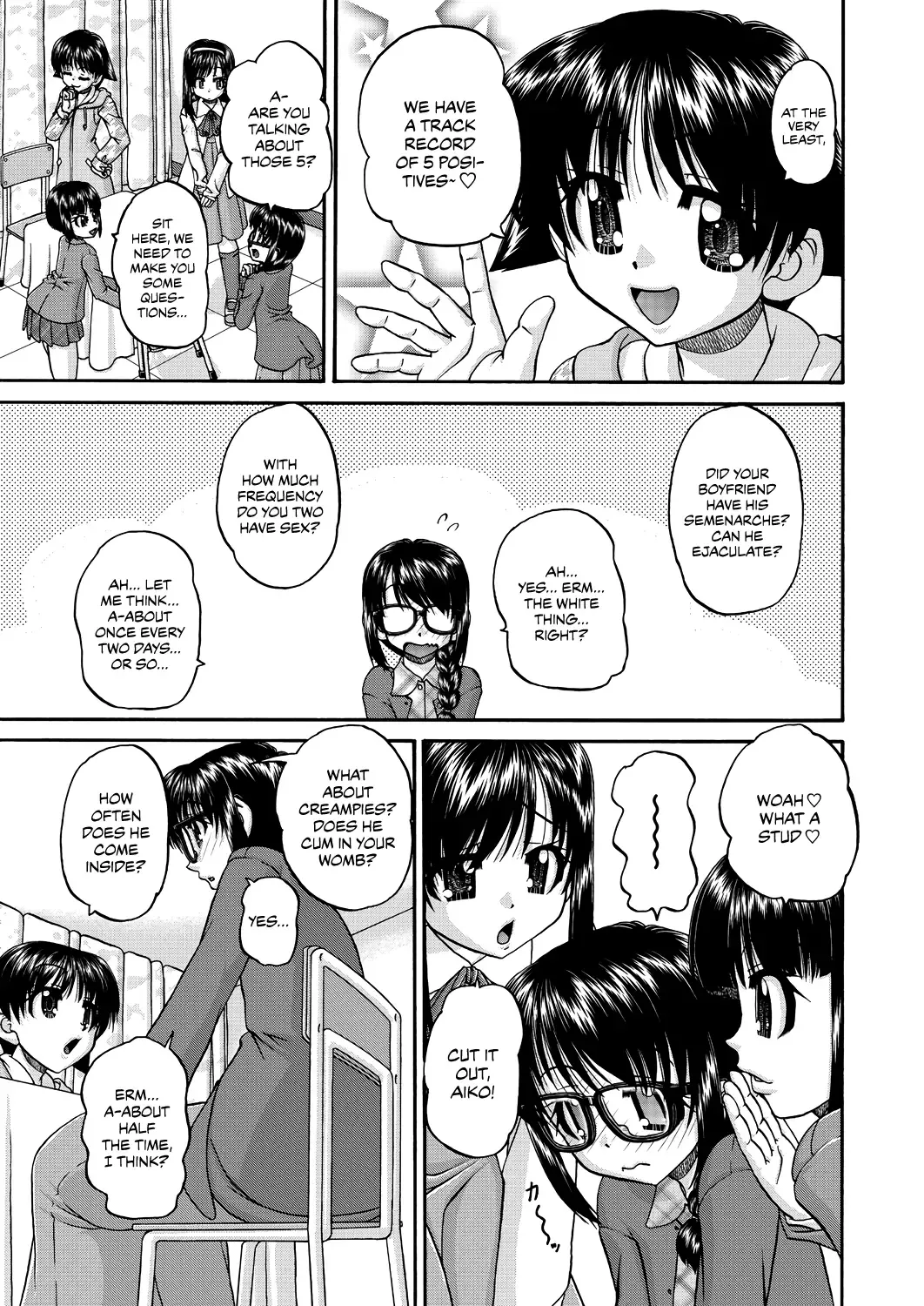 [Chunrouzan] Joshi Shougakusei Ninshin Club | Gradeschooler Childbearing Club Fhentai - Page 9