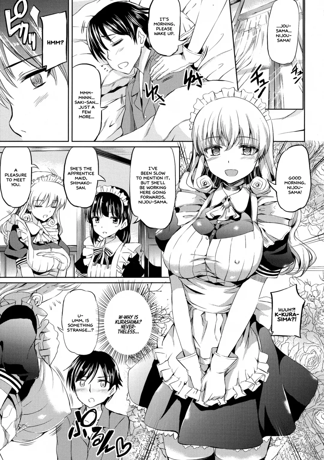 [Kamisiro Ryu] Ojousama no Maid Jijou Fhentai - Page 191