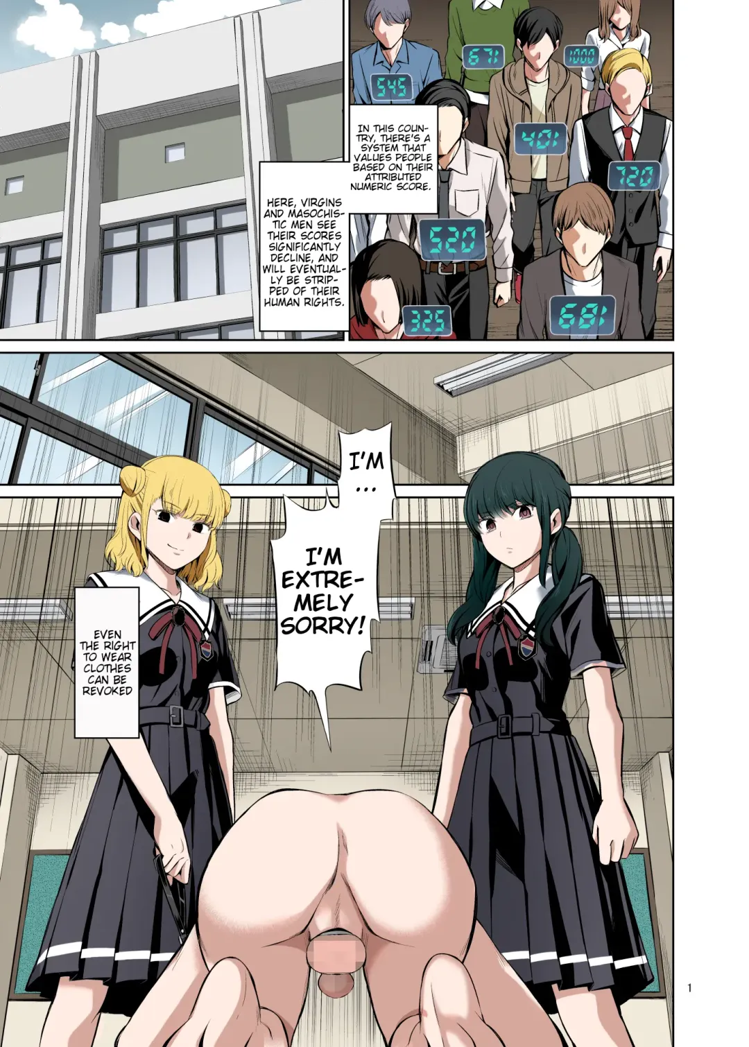 [Yamahata Rian] Tensuushugi no Kuni Kouhen | A Country Based on Point System Sequel Fhentai - Page 3
