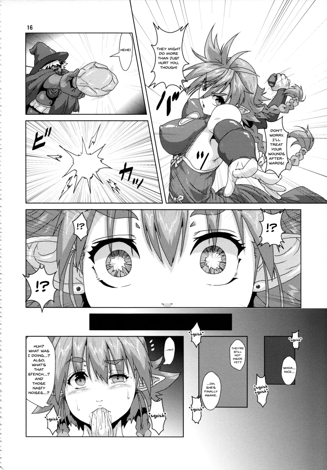 [Kurosaki Kotora - Risei] Tsuyoki Elf Sennou Shokushu Choukyou Fhentai - Page 15