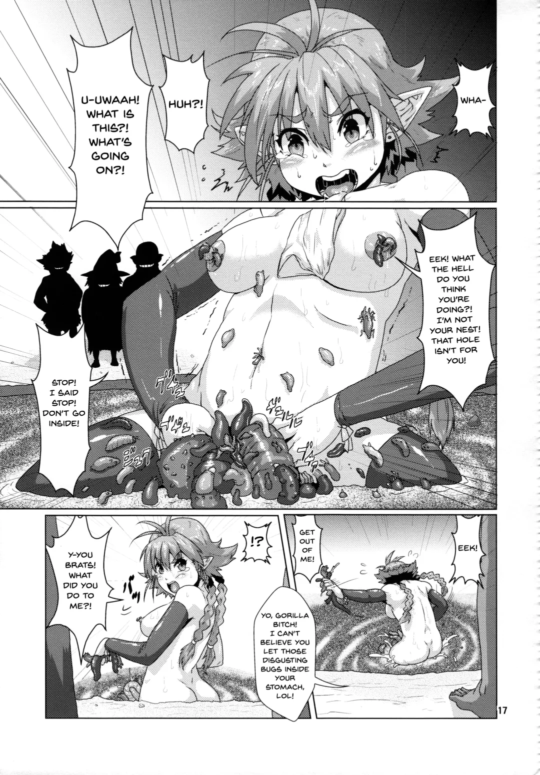 [Kurosaki Kotora - Risei] Tsuyoki Elf Sennou Shokushu Choukyou Fhentai - Page 16