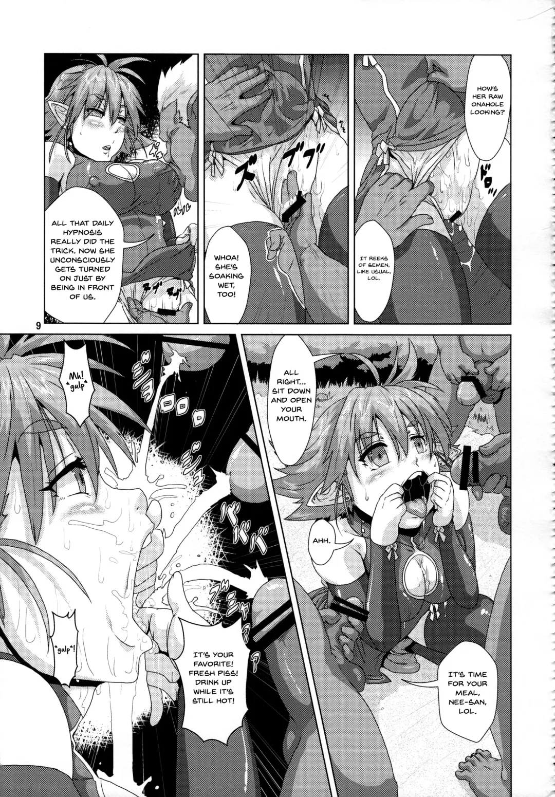 [Kurosaki Kotora - Risei] Tsuyoki Elf Sennou Shokushu Choukyou Fhentai - Page 8