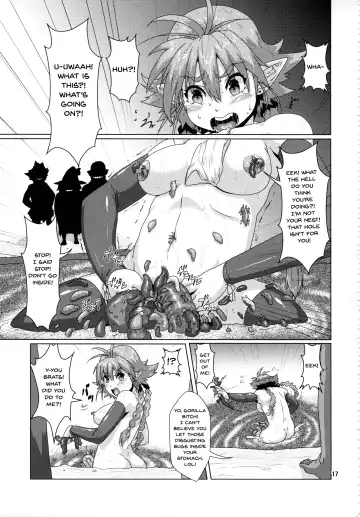[Kurosaki Kotora - Risei] Tsuyoki Elf Sennou Shokushu Choukyou Fhentai - Page 16