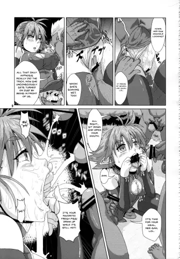 [Kurosaki Kotora - Risei] Tsuyoki Elf Sennou Shokushu Choukyou Fhentai - Page 8