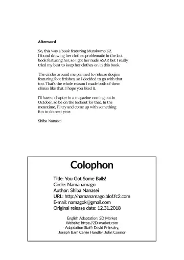 [Shiba Nanasei] Kyosei Igai Arienai | You Got Some Balls! (decensored) Fhentai - Page 25