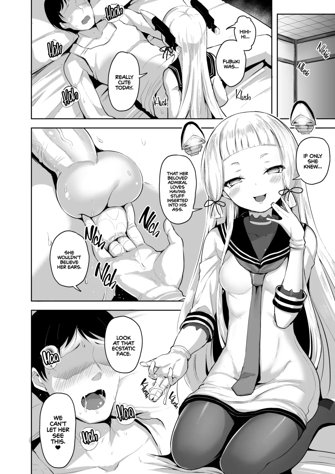 [Shiba Nanasei] Maamaa S na Murakumo ni Iroiro Shite Itadaku Hon | A Moderately Sadistic Murakumo Has Her Fun With Admiral (decensored) Fhentai - Page 3
