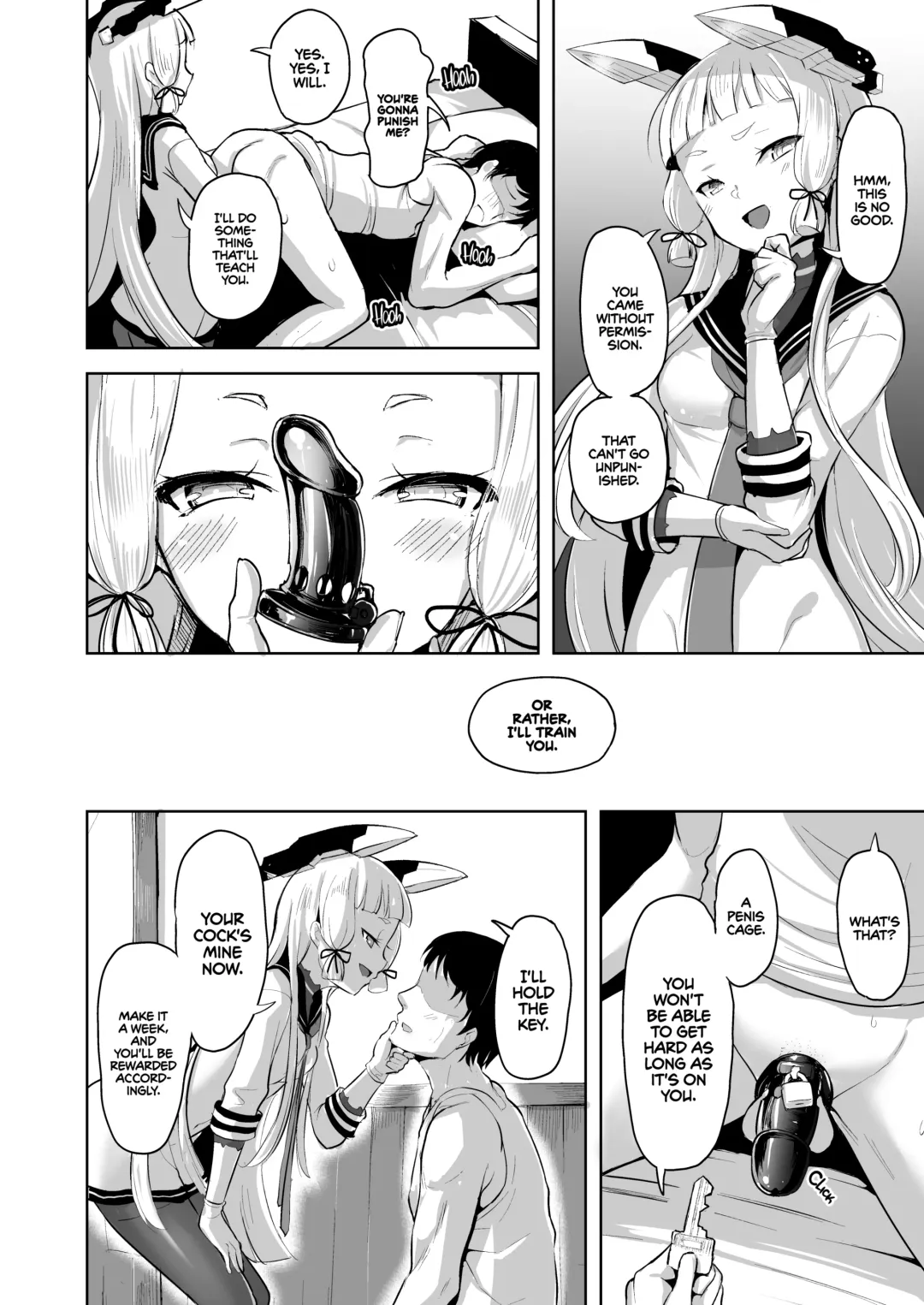 [Shiba Nanasei] Maamaa S na Murakumo ni Iroiro Shite Itadaku Hon | A Moderately Sadistic Murakumo Has Her Fun With Admiral (decensored) Fhentai - Page 7