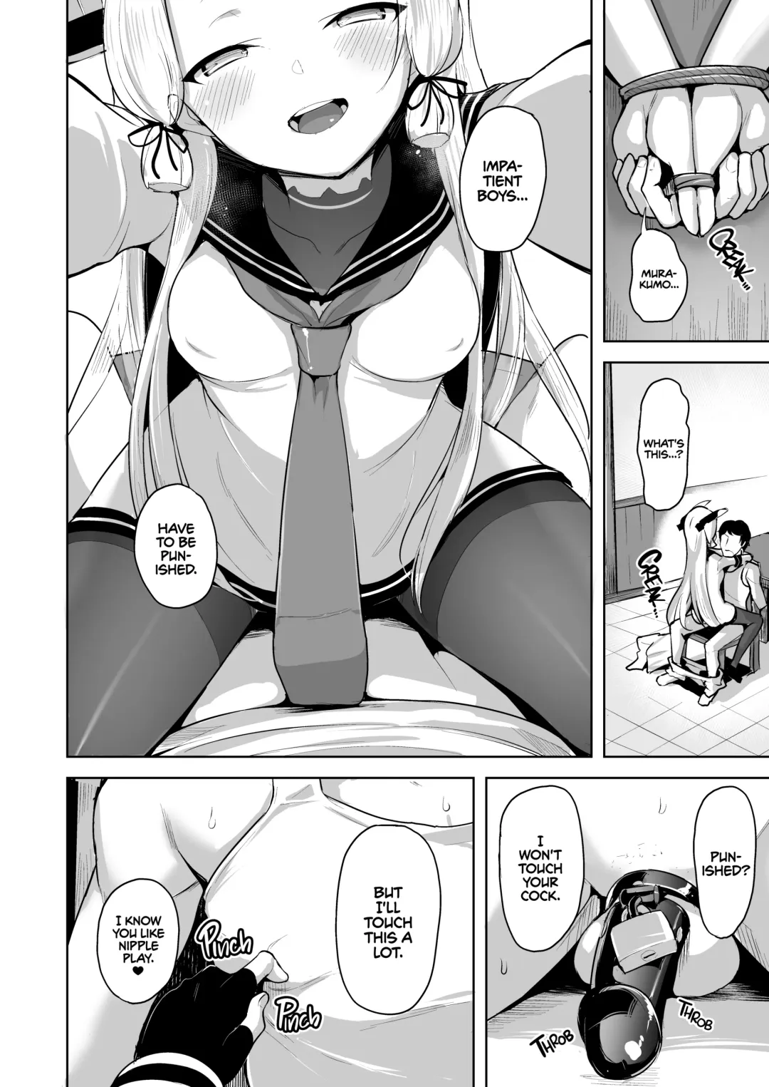 [Shiba Nanasei] Maamaa S na Murakumo ni Iroiro Shite Itadaku Hon | A Moderately Sadistic Murakumo Has Her Fun With Admiral (decensored) Fhentai - Page 9