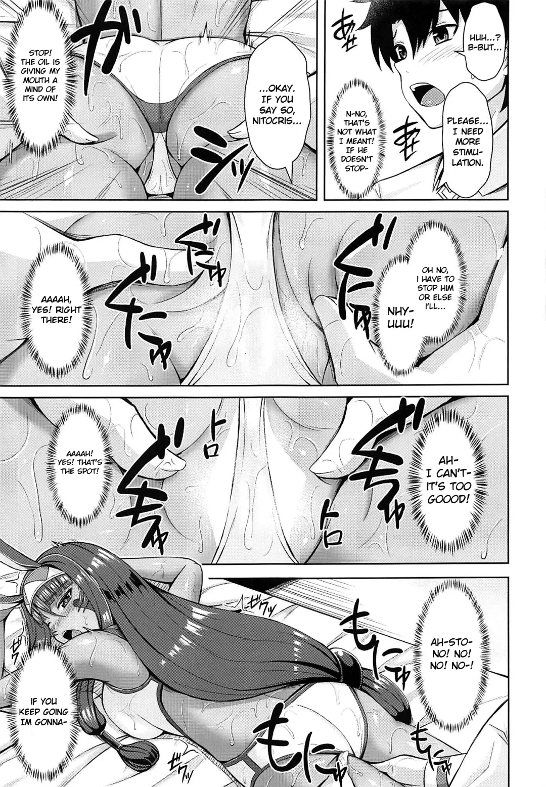 [Fuyukaze Tsubasa] Nitocris wa Iyasaretai | Nitocris Wants To Relax Fhentai - Page 14