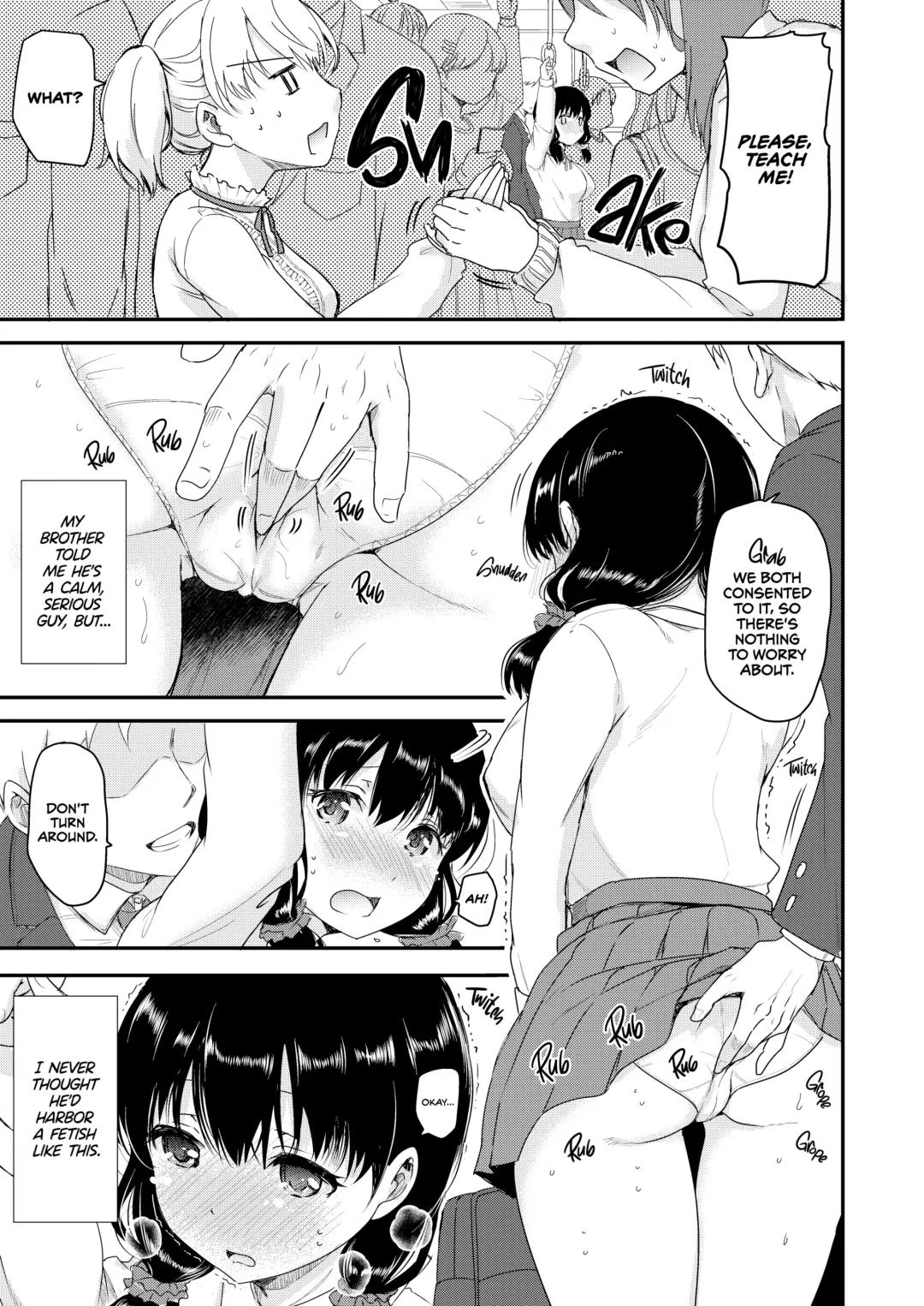 [Himeno Komomo] Escalate Chikan Gokko | Train Groper Escalation (decensored) Fhentai - Page 6