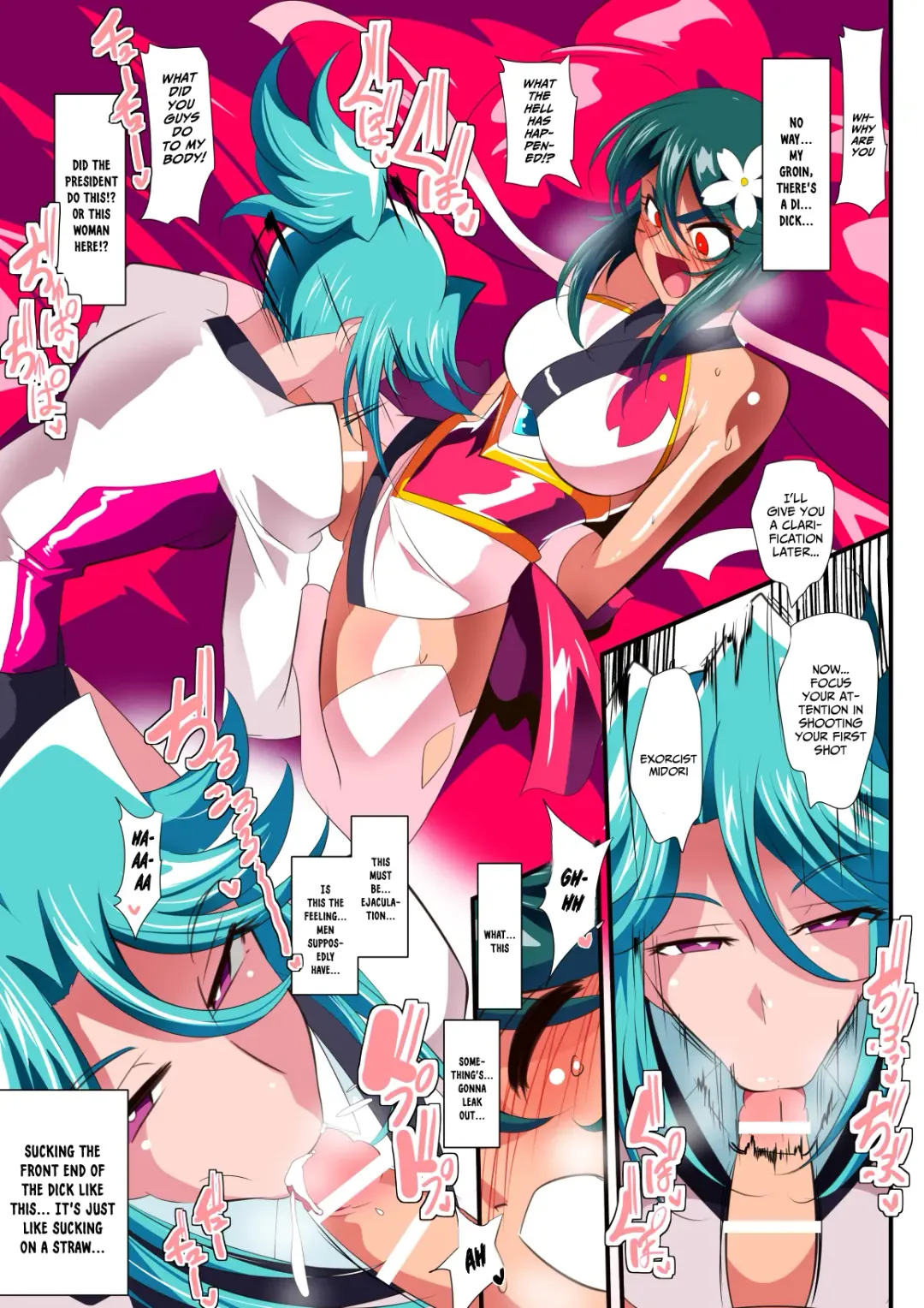 Taimadouteishi Midori Ero 02 JK Taimashi VS Futanari Choukyoushi Fhentai - Page 15