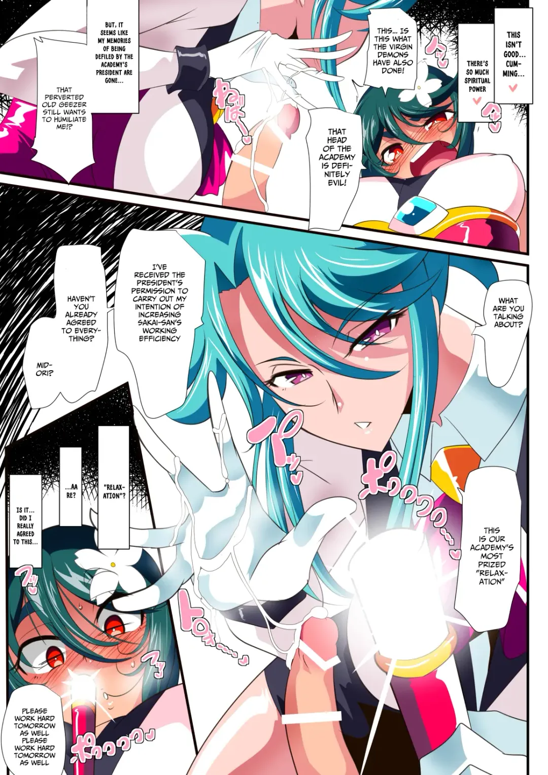 Taimadouteishi Midori Ero 02 JK Taimashi VS Futanari Choukyoushi Fhentai - Page 17