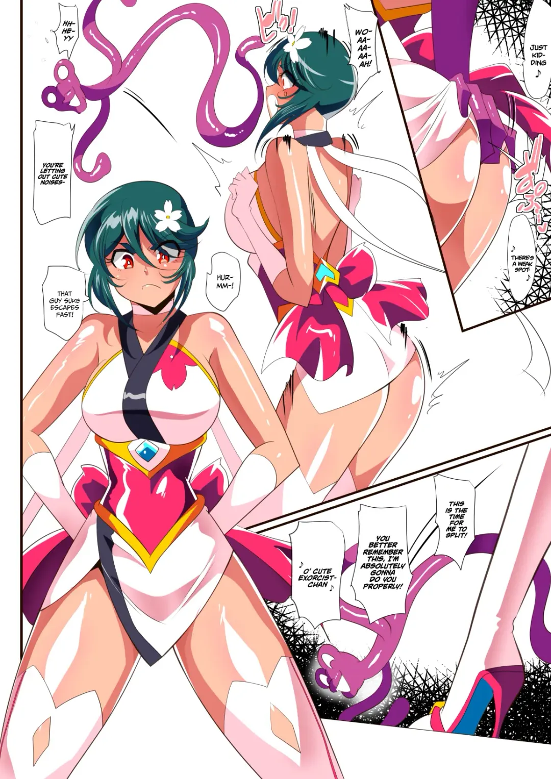 Taimadouteishi Midori Ero 02 JK Taimashi VS Futanari Choukyoushi Fhentai - Page 6