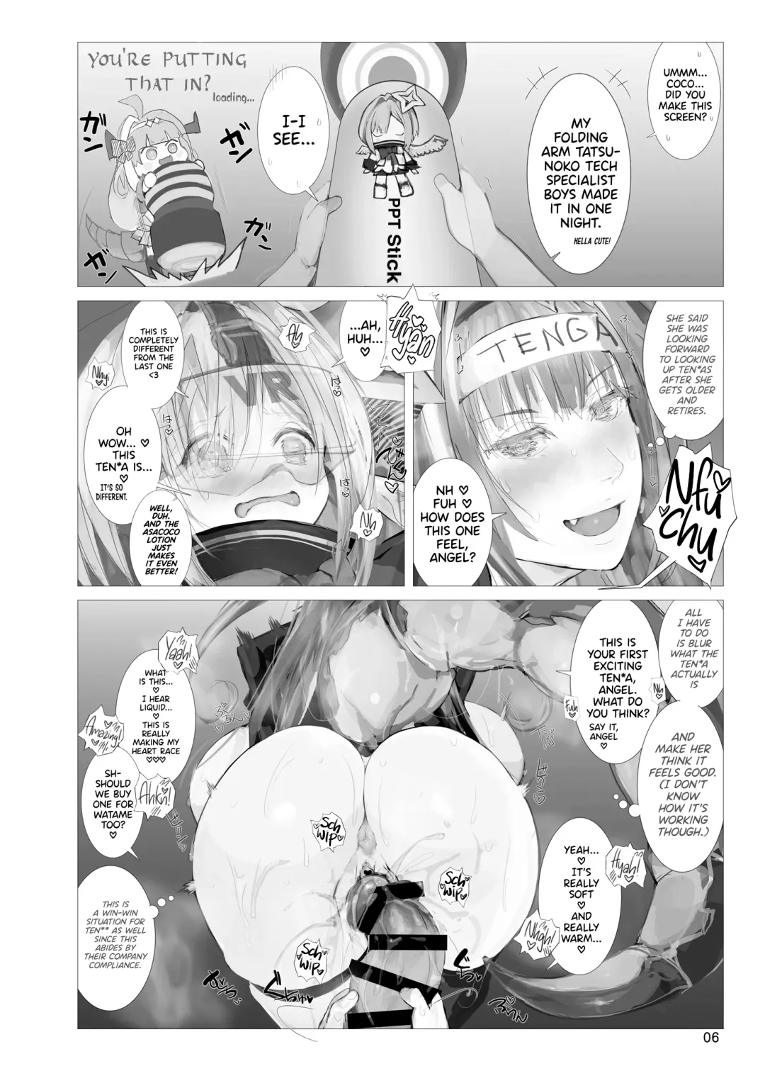 [Nf4] Tenshikou no DRAGON Tenga | The Angel's Dragon Te*ga Fhentai - Page 5