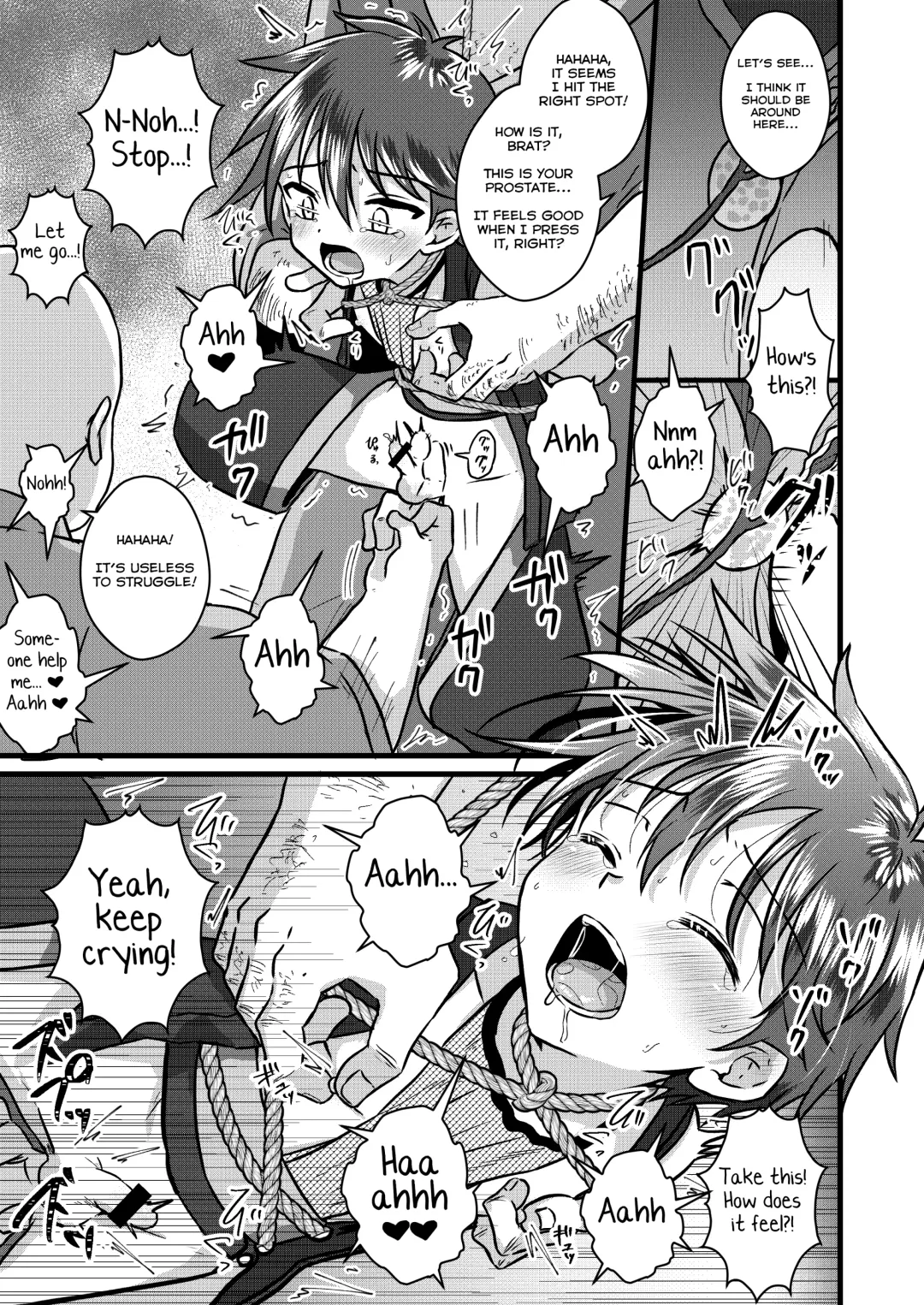 [Kosuke Poke] Ninja Shounen Choukyou Nikki -Kotarou Hen- Fhentai - Page 17