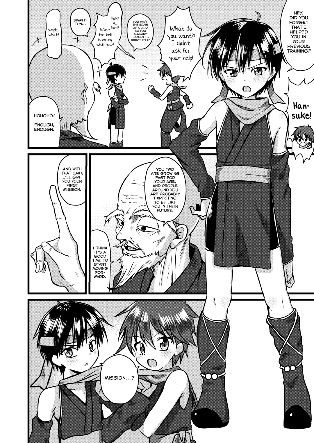 [Kosuke Poke] Ninja Shounen Choukyou Nikki -Kotarou Hen- Fhentai - Page 4
