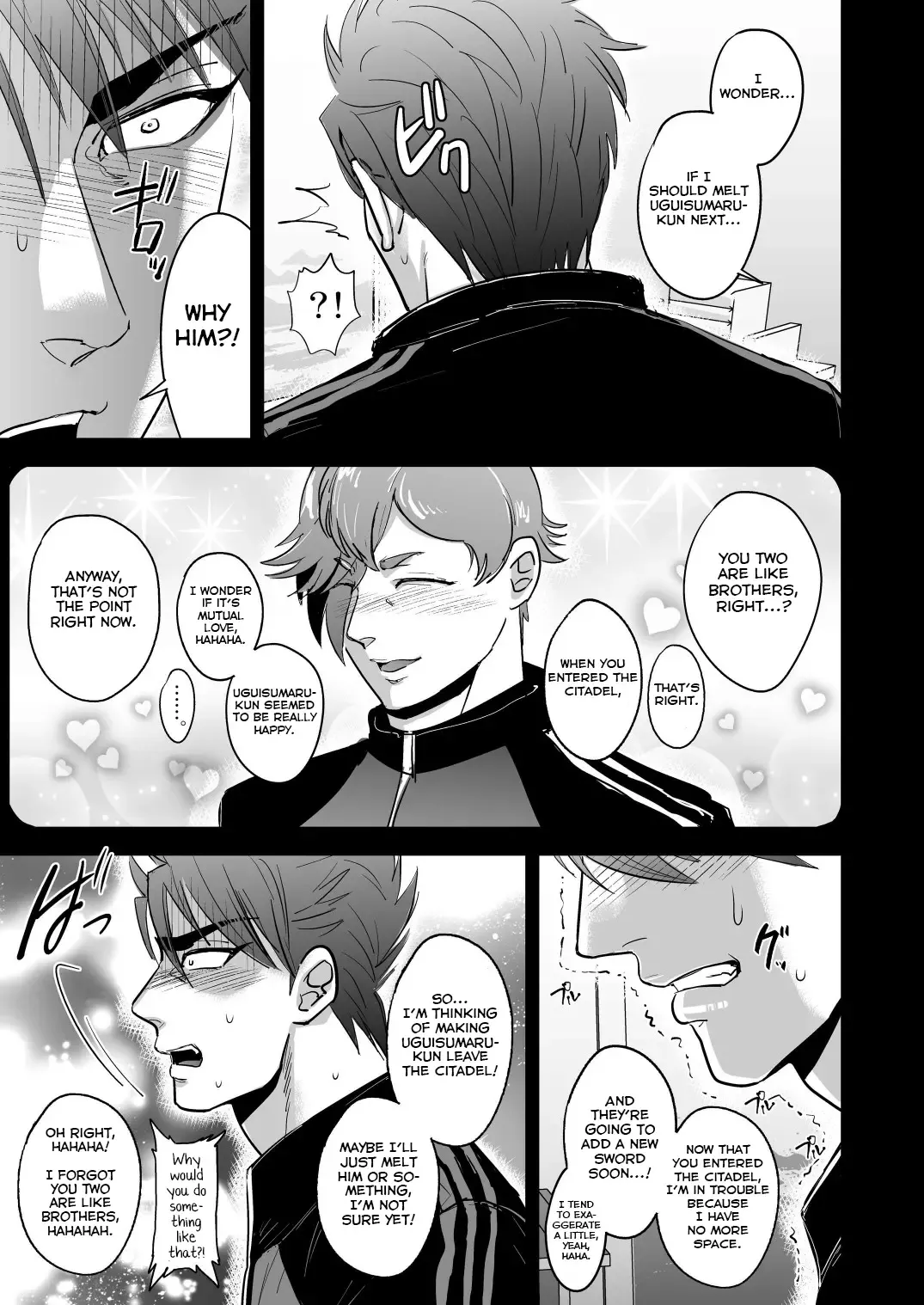 [Utsubo Kazura] Kono Ookanehira o Kyouhaku shite Doujinshi o Tsukurimashita Fhentai - Page 7