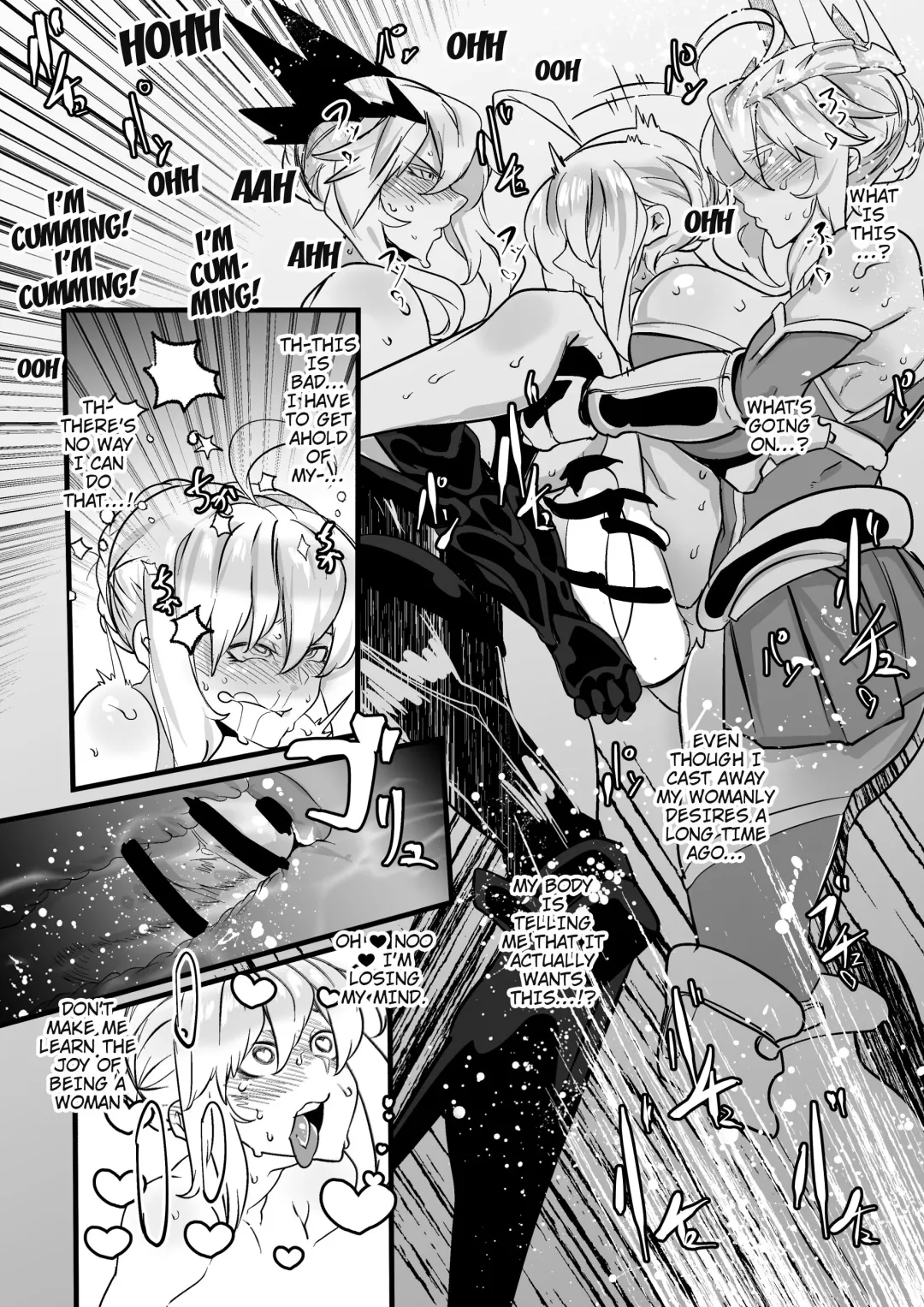 [Mr.way] Artoria ga Artoria o Okasu Futanari Les Sex | Futanari Lesbian Sex Where Artoria Fucks Artoria Fhentai - Page 7