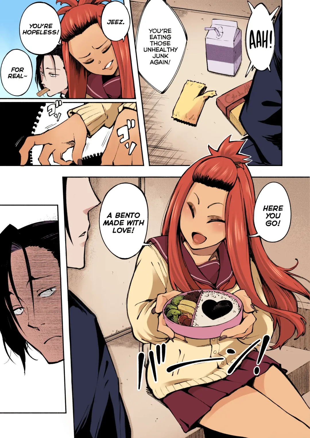 [Suruga Kreuz] Hyouri no Omoi | Double-Sided Love (decensored) Fhentai - Page 4