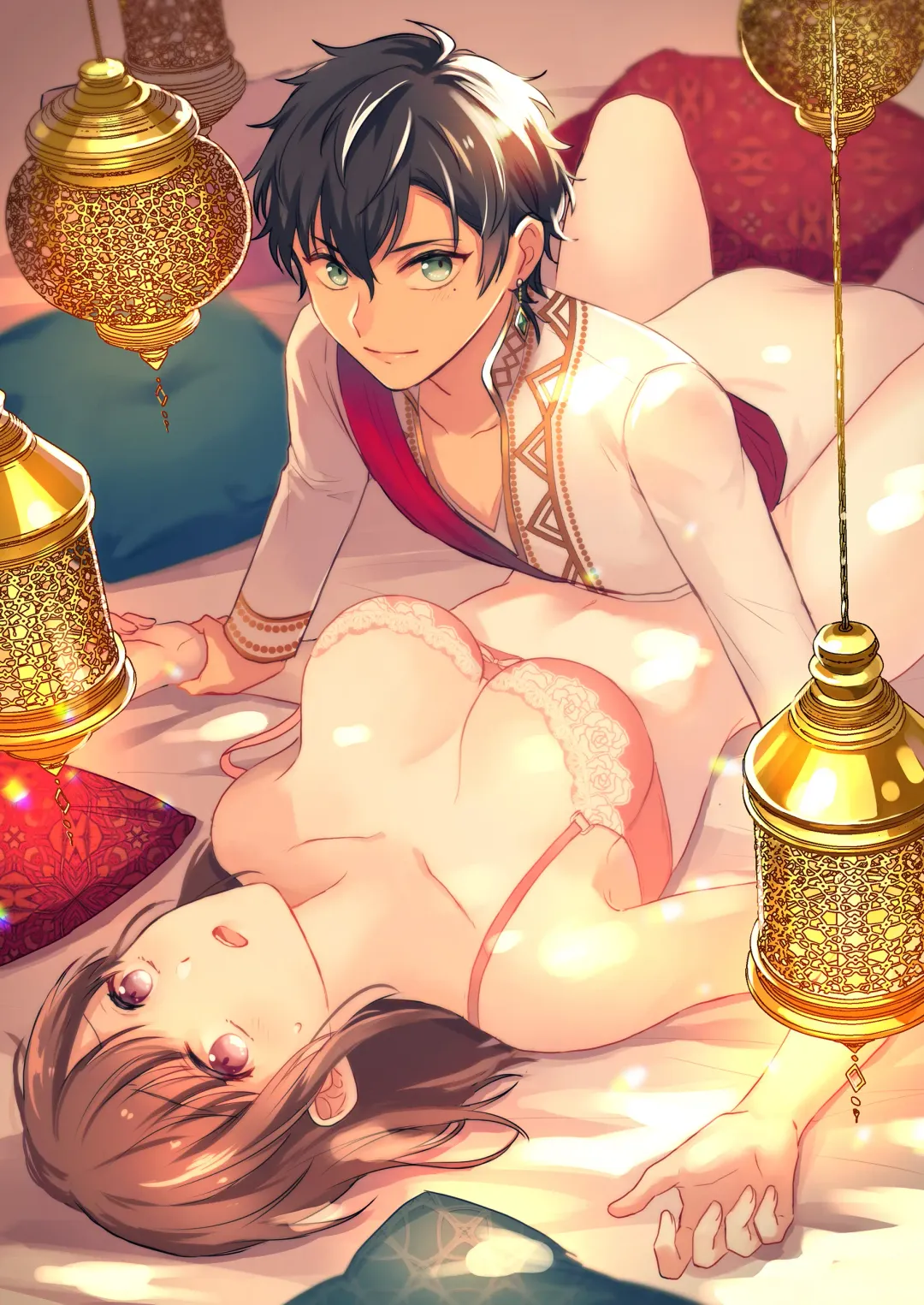 [Ushiro] Game no Danna ga Super Shota Sultan Datta Ken Fhentai - Page 2